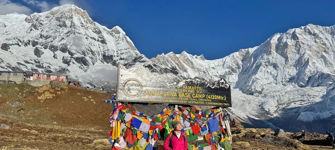 Visiting during peak autumn (September–November) or spring (March–May) yields crystal-clear mountain views and optimal trekking conditions at Annapurna Base Camp (4,130m)