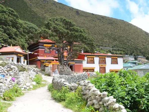 Buddhist Monastery Everest Trail