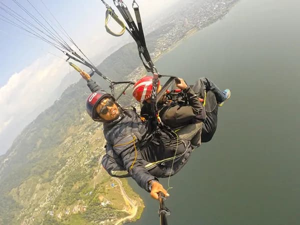 pokhara paragliding