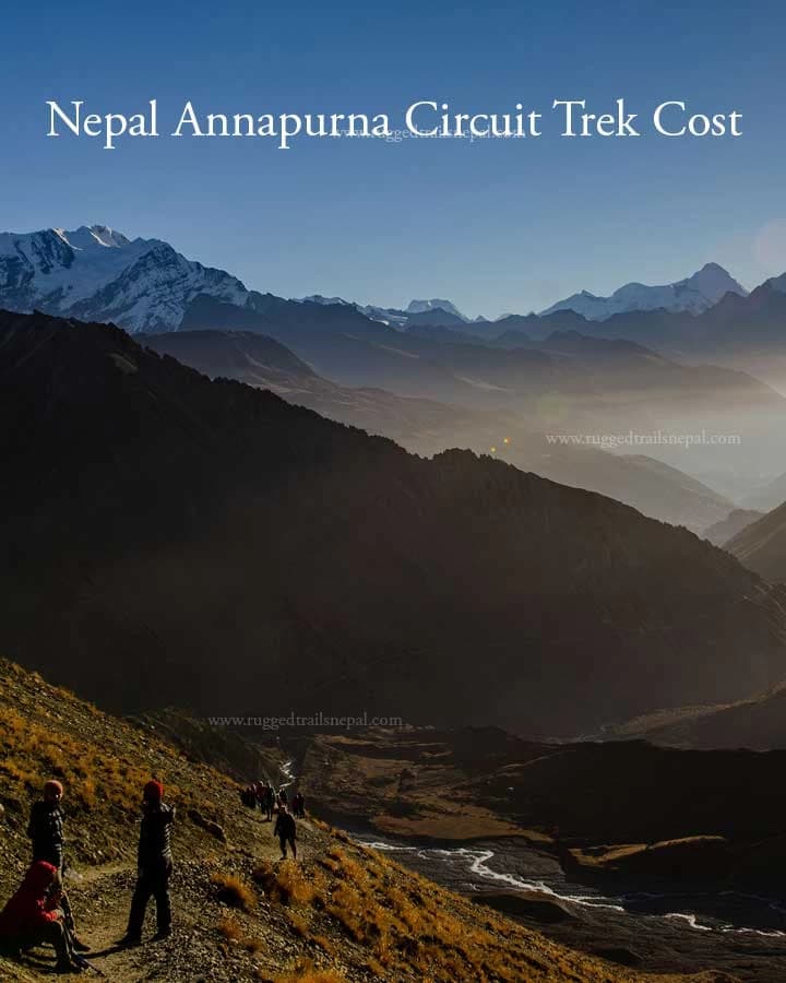 annapurna circuit trek cost per person