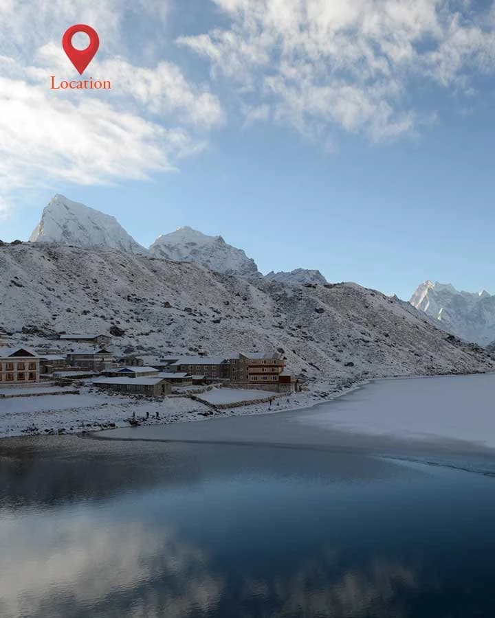 gokyo lake location