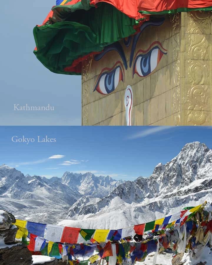 gokyo lake from Kathmandu