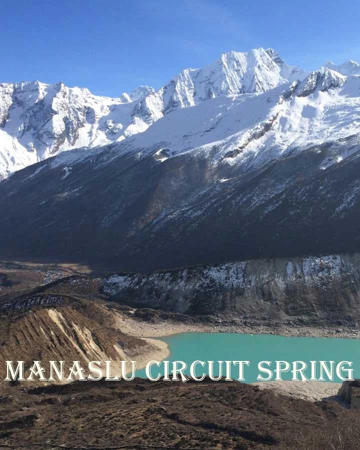 manaslu circuit trek spring season