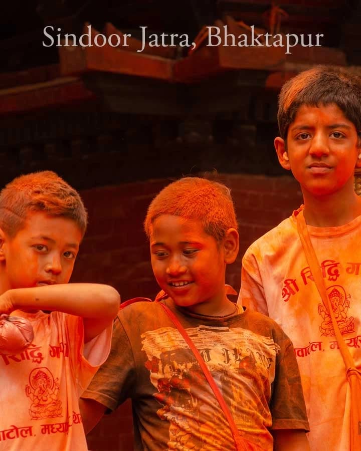 What are the key activities during Sindoor Jatra