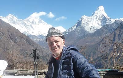 never too old to trek to everest base camp