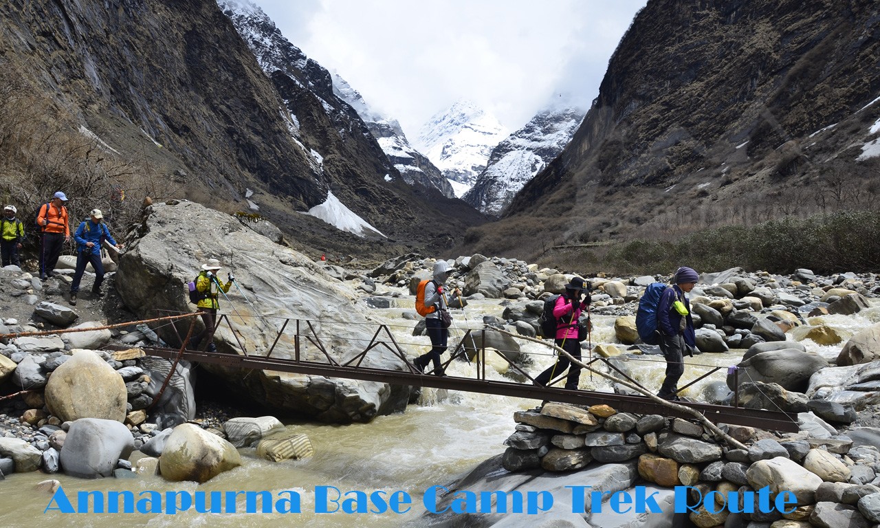 nepal trekking annapurna base camp trekking route itineraries