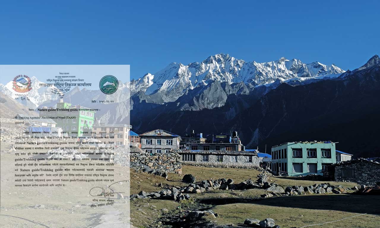 guide mandate for langtang treks