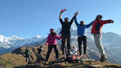 4 days mardi himal trek video