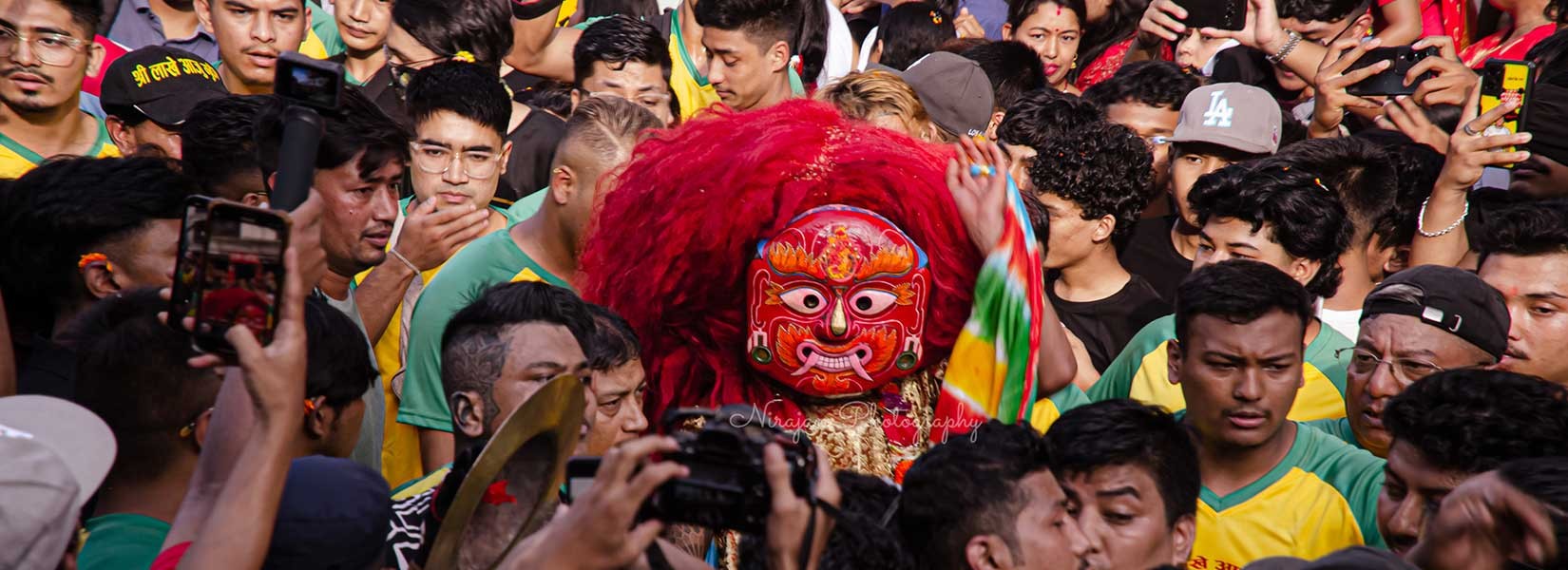 indra jatra festival celebration in kathmandu