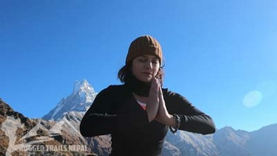 mardi himal yoga trek video