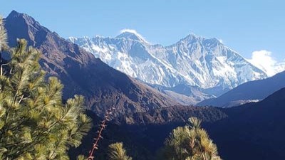 nepal everest view trek video