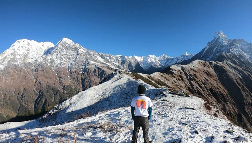 short 4 days mardi himal trek