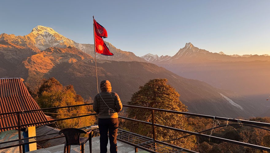 trekking in nepal khopra danda