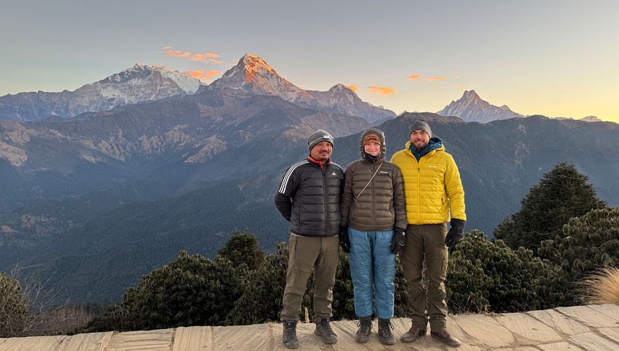 trekking in nepal khopra ridge ghorepani