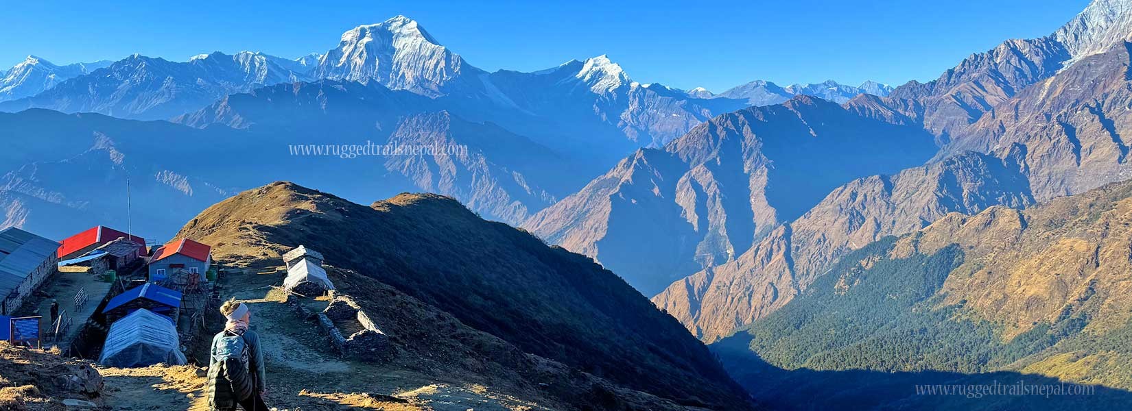 trekking in the annapurna region of Nepal