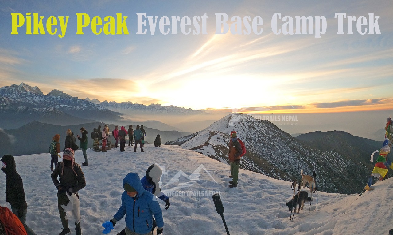 morning view from the pikey peak top