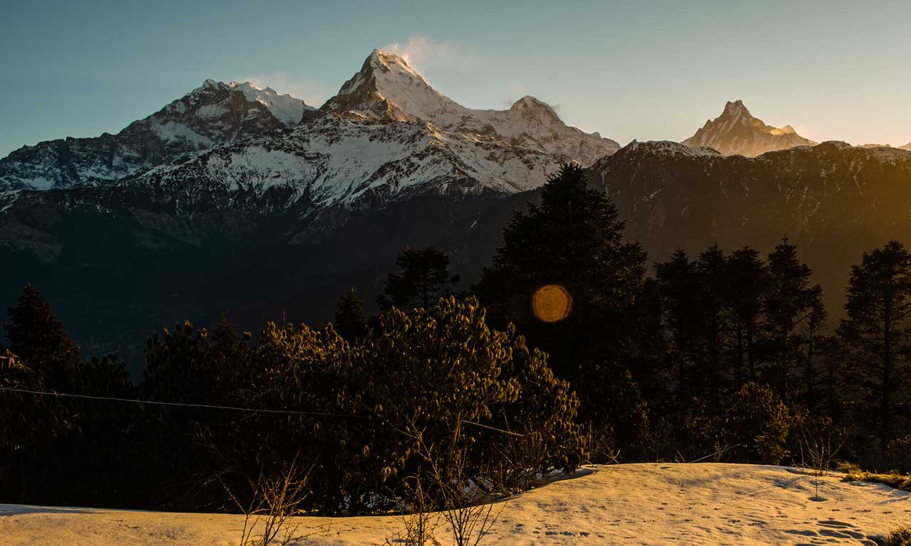 trekking in nepal ghorepan poon hill trek travel blog