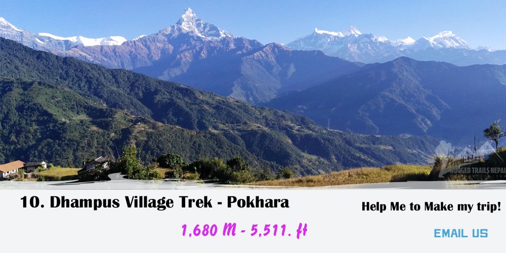 best short treks in nepal dhampus village