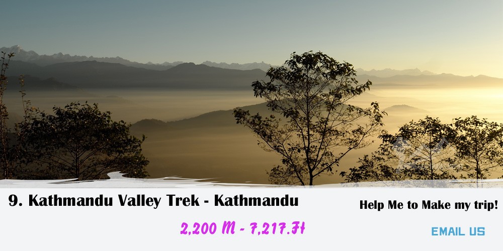 short treks in nepal kathmandu valley