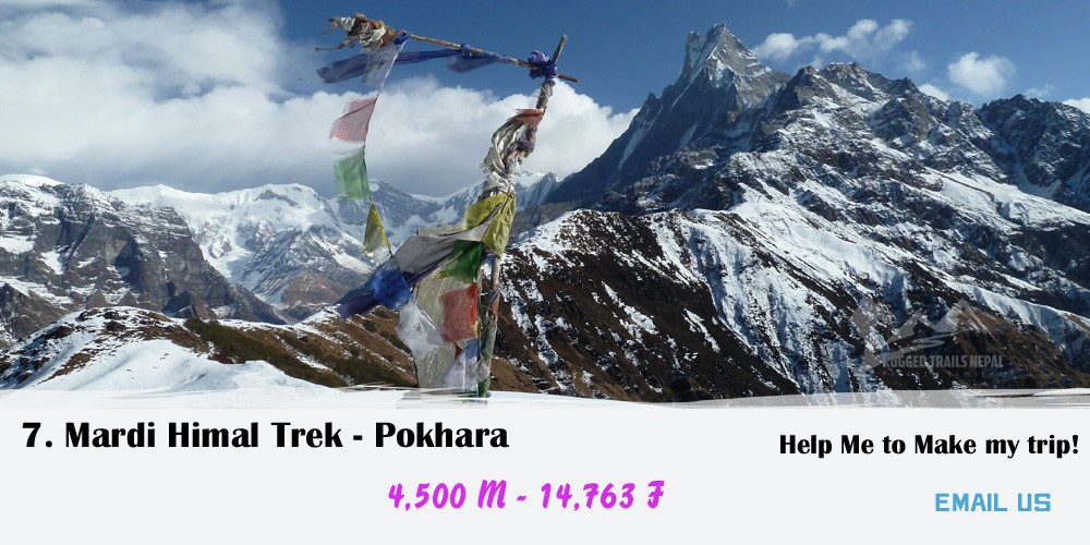 short treks in nepal mardi himal viewpoint