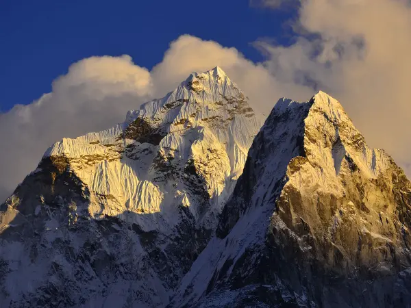 Ama Dablam Peak Golden Hour