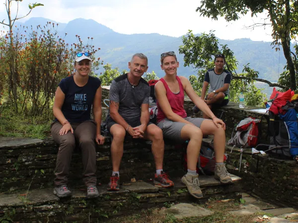 Annapurna Royal Trek Trekkers Resting Trail