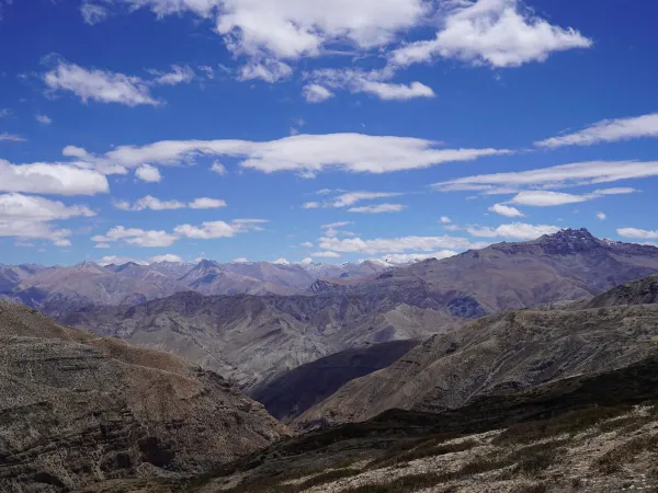 Barren Mountain Ranges Lower Dolpo Nepal