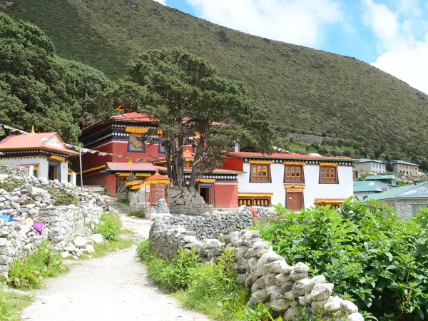 Buddhist Monastery Everest Trail
