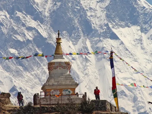 Buddhist Stupa Everest Region