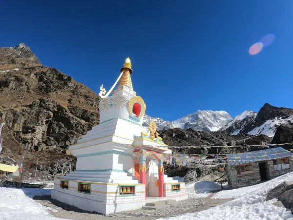 Buddhist Stupa Langtang Trek Trek Nepal