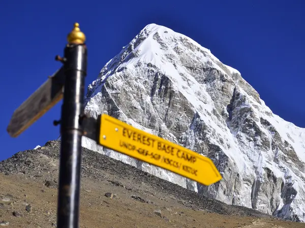 Everest Base Camp Direction Sign