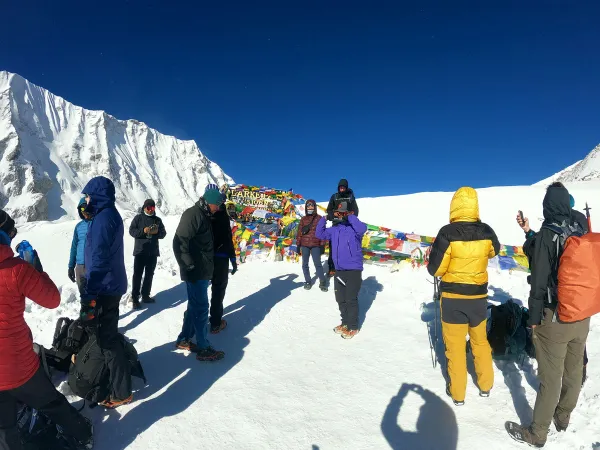 Larkya La Pass Manaslu Circuit Trek Group