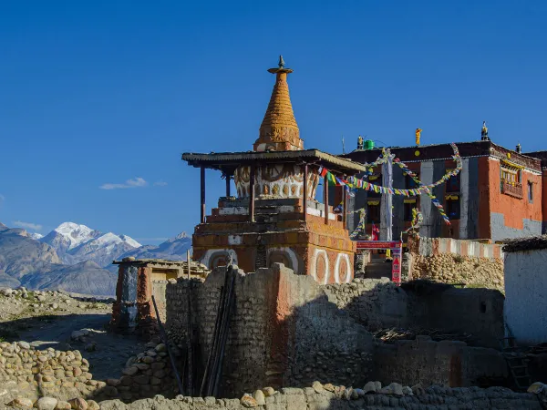 Lo Manthang Chorten Monastery Upper Mustang 1