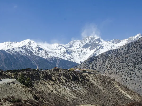 Lower Mustang Landscape Annapurna Himalayas