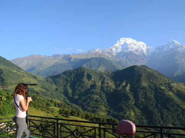 Luxury Ghorepani Ghandruk Trek Annapurna Balcony View 1