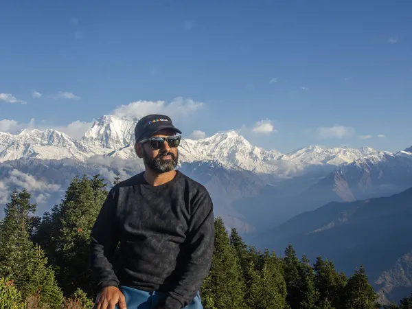 Luxury Ghorepani Ghandruk Trek Dhaulagiri View 1