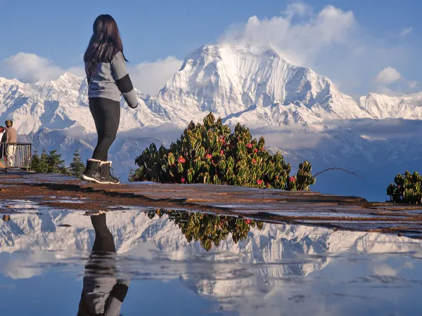 Luxury Ghorepani Ghandruk Trek Poon Hill Reflection 4