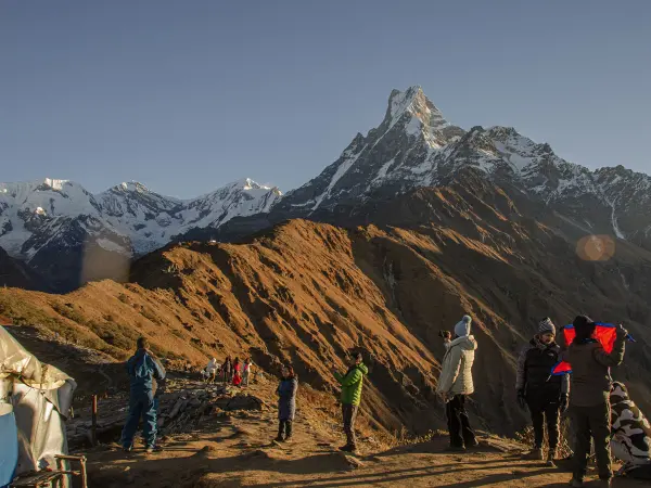 Machapuchare Viewpoint Trekkers