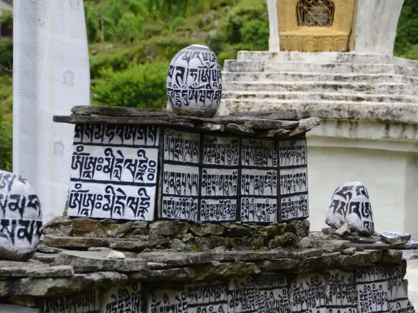 Mani Stones Buddhist Shrines Trek
