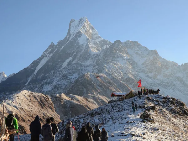 Mardi Himal High Camp Fishtail Machhapuchhre