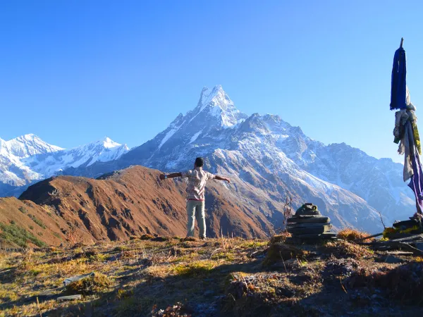 Mardi Himal Trekker Fishtail Peak