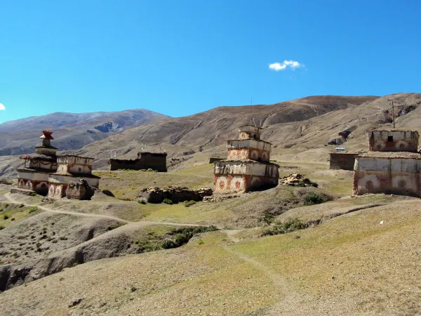 Mountain Ranges Lower Dolpo Nepal 1