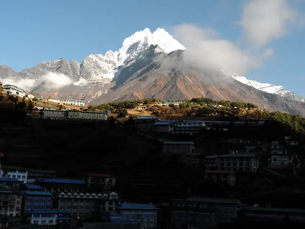 Namche Bazaar Panoramic Mountain View