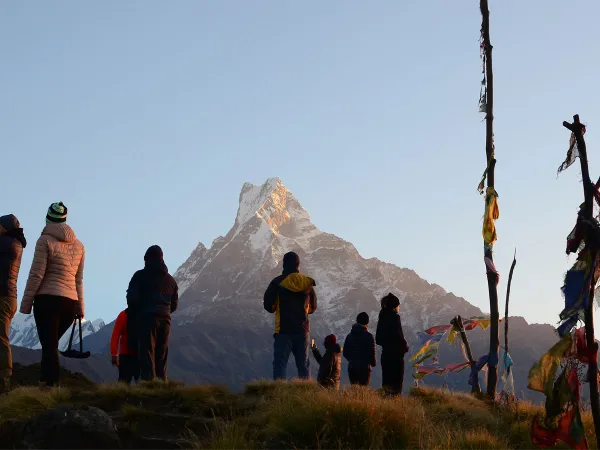 Sunrise View Machhapuchhre Fishtail Mardi Himal 1