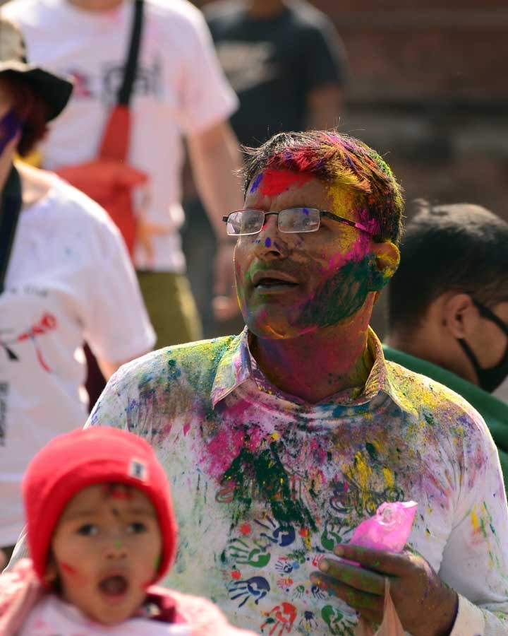 holi festival in Nepal