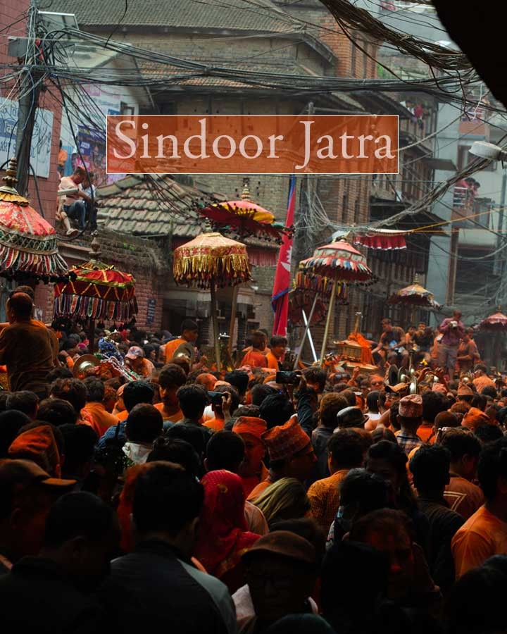 sindoor jatra festival in Nepal