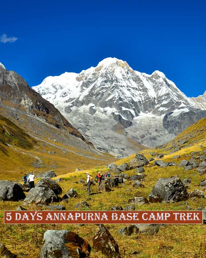 5 days annapurna base camp trek