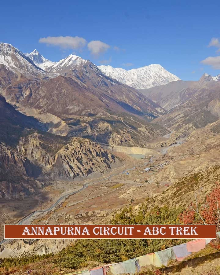 annapurna circuit and annapurna base camp trek