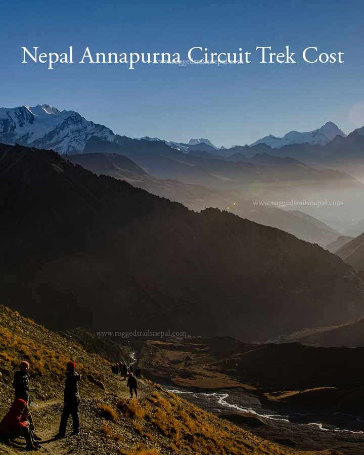 annapurna circuit trek cost per person