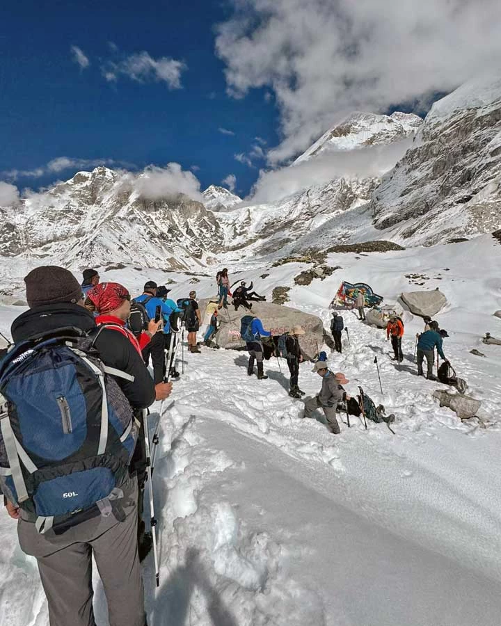 everest base camp trek after the rain september 2024